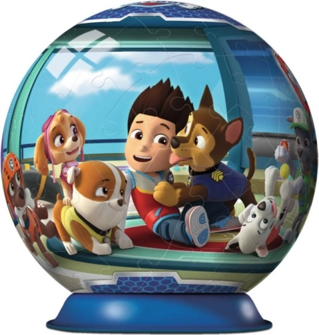 Ravensburger 3D Puzzle Ball Paw Patrol 72 Pieces