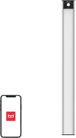 yeelight kastverlichting 40 cm, zilver, 2700 K