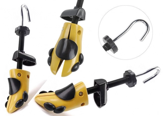 Universele verstelbare plastic schoenhanger