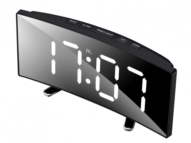 Digitaler Wecker mit LCD Display und Thermometer