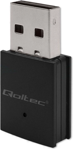 Mini‑WLAN‑Adapter ac mit Bluetooth 4.0 QOLTEC, USB, bis zu 600 Mb/s