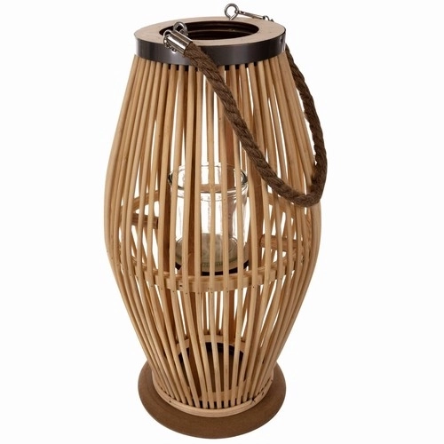 Gardlov bamboe rieten lantaarn 24282