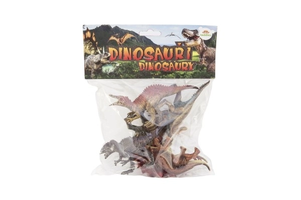 Plastic dinosaurus set van 6 stuks