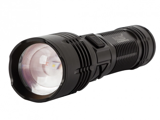 Militärische Taschenlampe mit LED und Zoom von Bailong