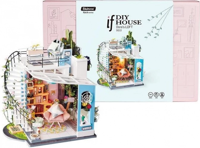 RoboTime miniatuur zolderhuisje