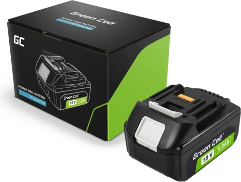 Batterij GREEN CELL voor MAKITA LXT 18V 5 Ah – vervanging BL1850