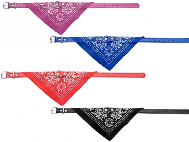 Stylisches Halsband mit Bandana für Hunde und Katzen