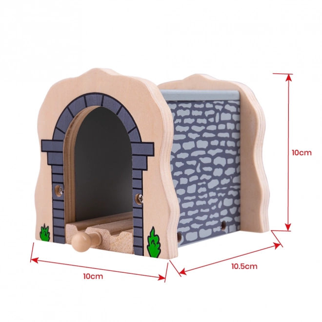 Bigjigs Rail Stenen Spoortunnel