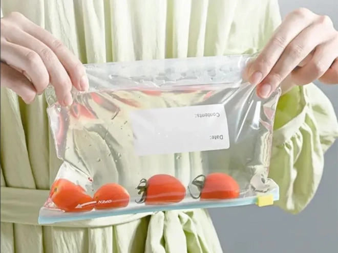 Zip-lock zakjes voor levensmiddelen 1200 ml