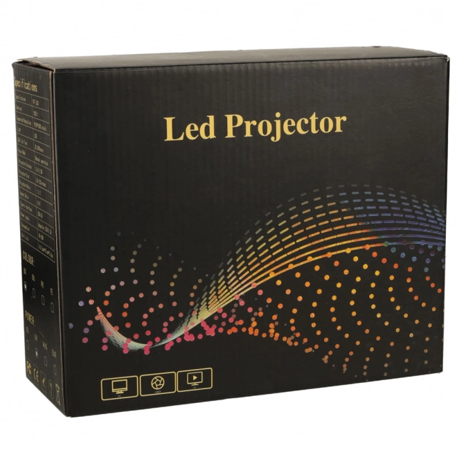 Draagbare LED-projector met hoge resolutie