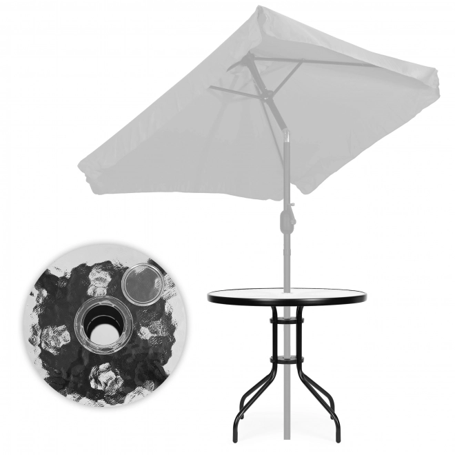 Functionality with space for parasol