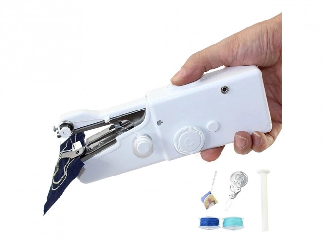 Batterij mini naaimachine