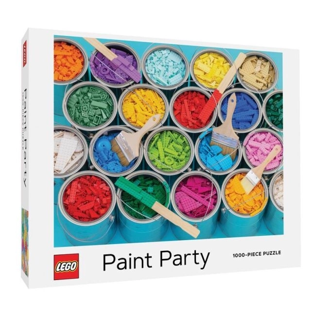 Chronicle Books puzzel LEGO schilderfeest 1000 stukjes