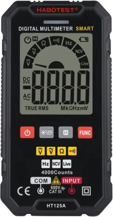 Contactloze spanningsdetectie (NCV) en Live Test