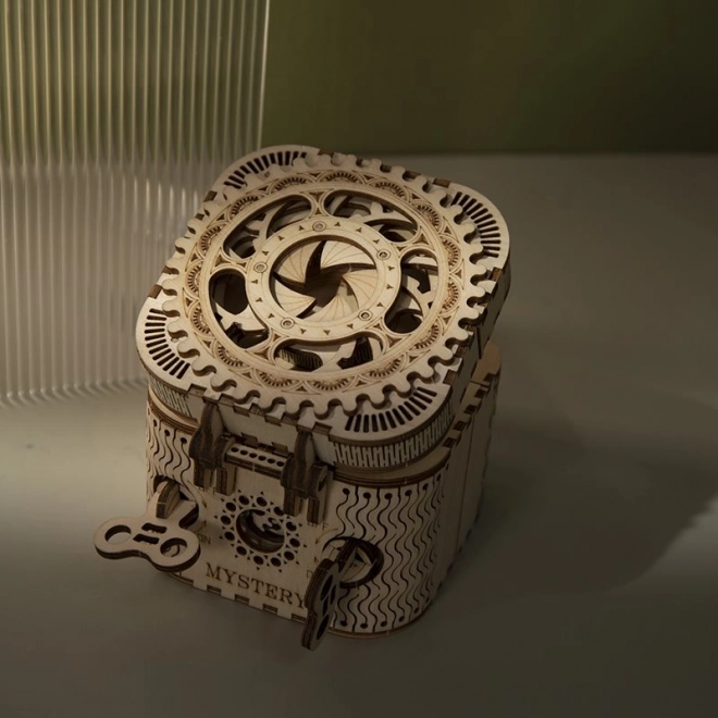 RoboTime 3D Wooden Mechanical Puzzle Jewelry Box