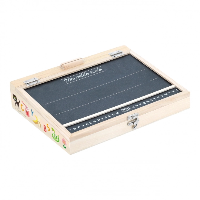 Vilac Petite ardoise scolaire avec accessoires