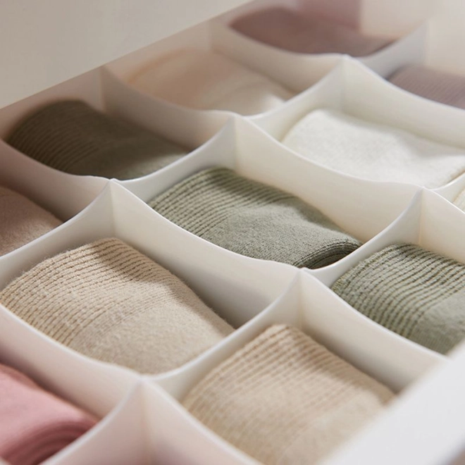 Agencement malin pour chaque type de linge