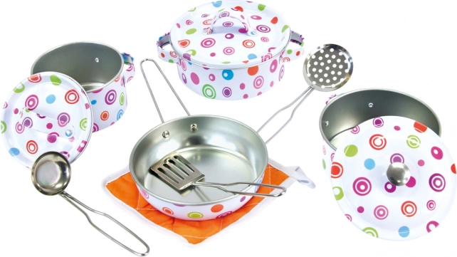 Bino ensemble de vaisselle émaillée pour enfants – 11 pièces