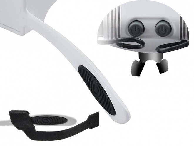 LED Head Magnifier with Interchangeable Lenses