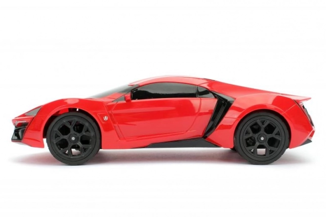 Snel en Vurig op afstand bestuurbare auto Lykan Hypersport