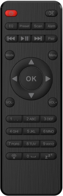 Internet radio Sencor met 2x10W, WiFi, FM, DAB+, USB en LCD-display