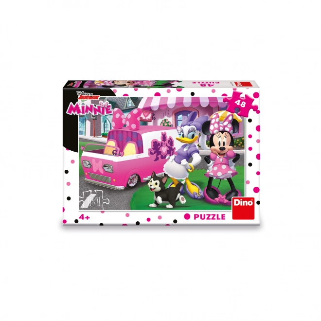 Puzzle Minnie et Daisy - 48 pièces