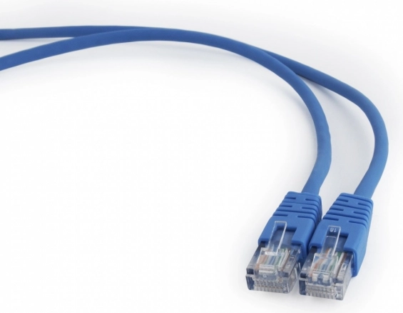 Patch Cable Cat.5e 0.5 m Blue with Molded Strain Relief