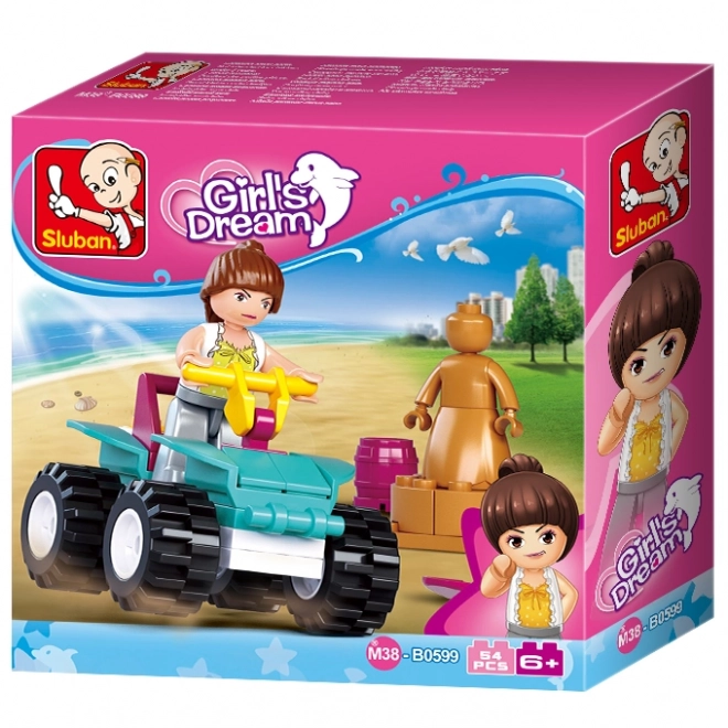 Strand Quad Sluban Droom van Meisje