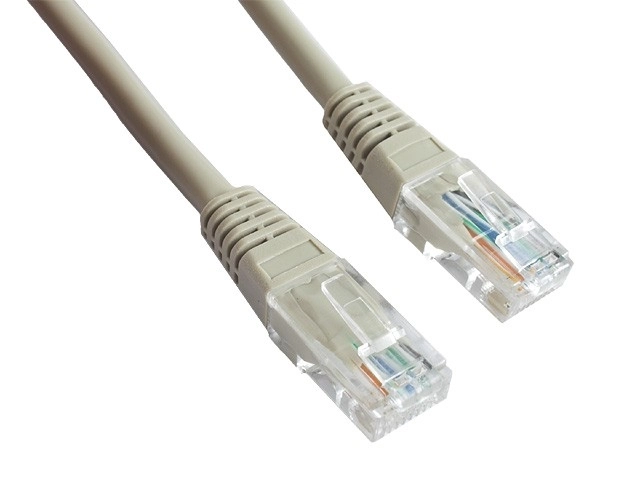 Patchkabel categorie 5e grijs 10m