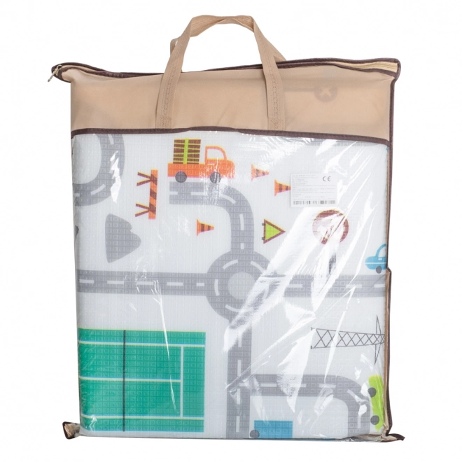 Faltbare Spielmatte Stadt 180 x 200