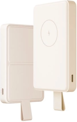 Magnetische powerbank 6000 mAh met Qi 2.0 en magnetisch draadloos opladen 15 W