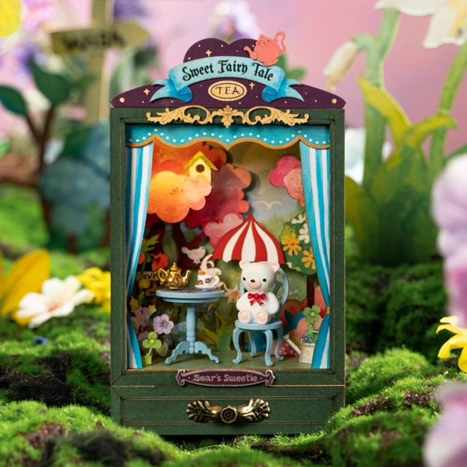 Miniatuur theekransje theater
