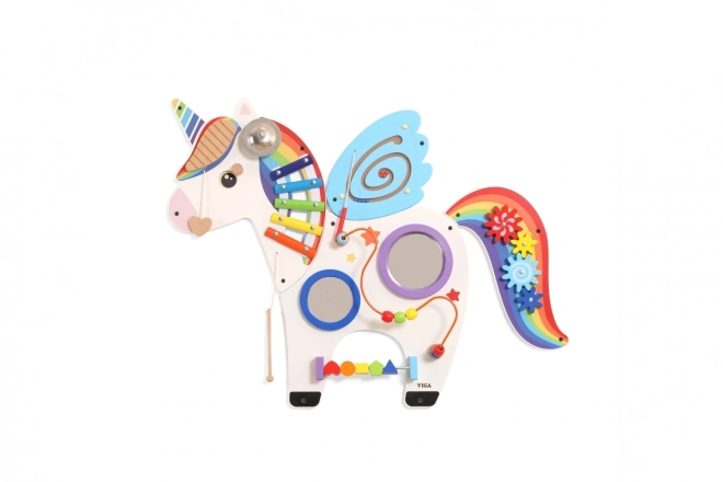 Panneau mural Arc-en-ciel Licorne