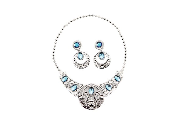 Collier et boucles d’oreilles assortis