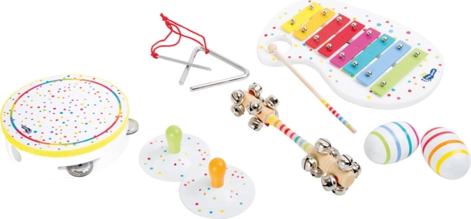Small Foot houten muzikale set met stippen