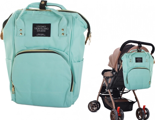 Easy stroller attachment
