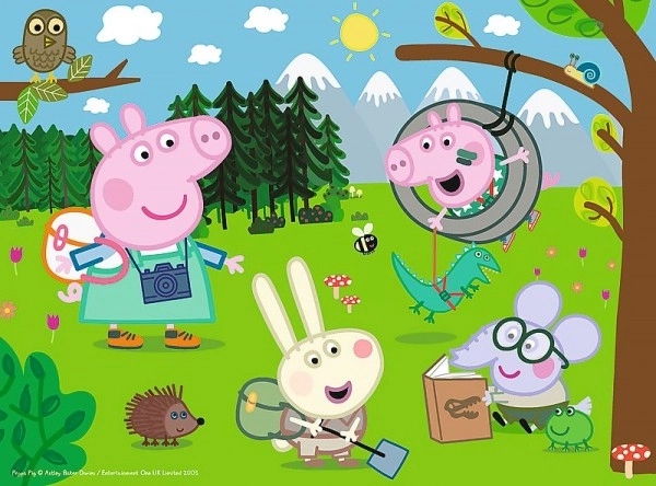 Puzzel Trefl Peppa Pig Bosavontuur 30 stukken