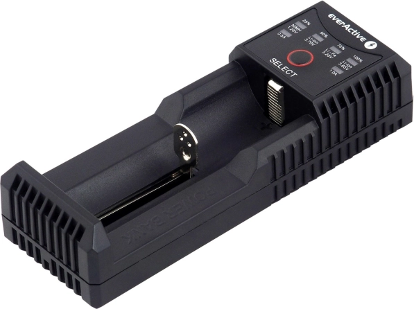 Universele lader EVERACTIVE UC-100C met powerbankfunctie voor Li-ion en Ni-MH