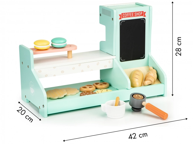 Houten koffie café voor kinderen ECO TOYS