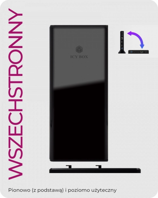 Icy Box DisplayLink Docking Station