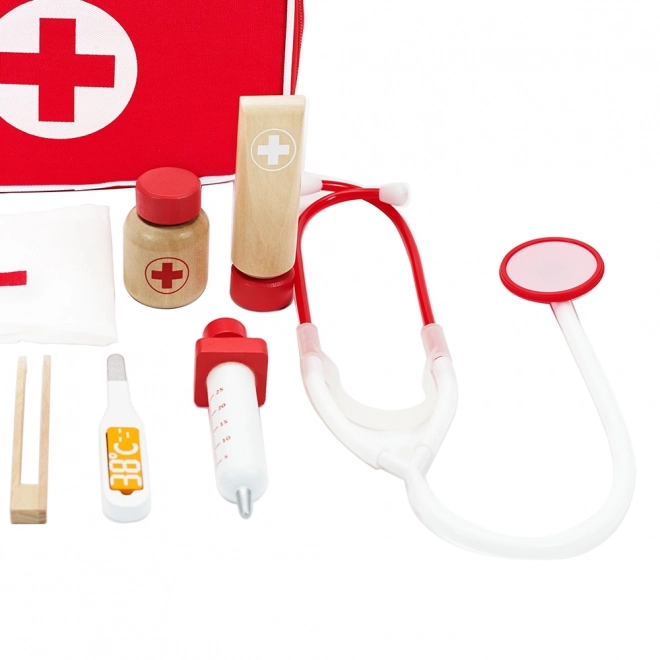 Doctor Playset with Wooden and Plastic Accessories