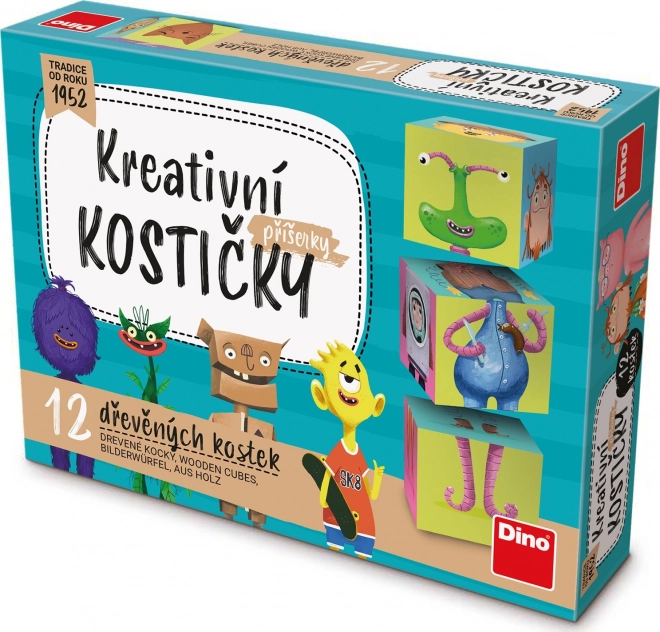 Creatieve blokjes - monstertjes