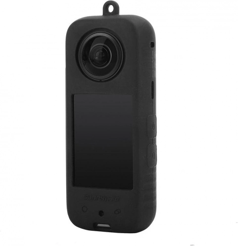 Sunnylife Silikonschutzgehäuse für Insta360 X3, schwarz