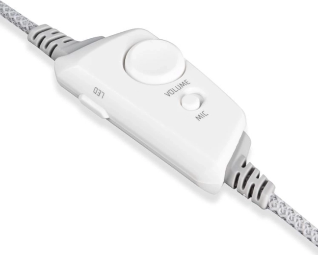 In-line controls and RGB lighting