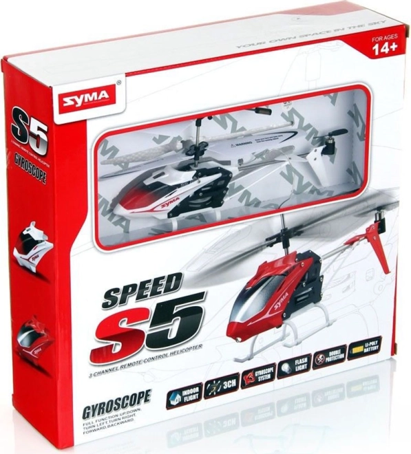 Hélicoptère radiocommandé SYMA S5 3CH – Blanc