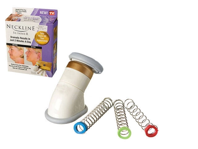 Massageapparaat voor nek en kin