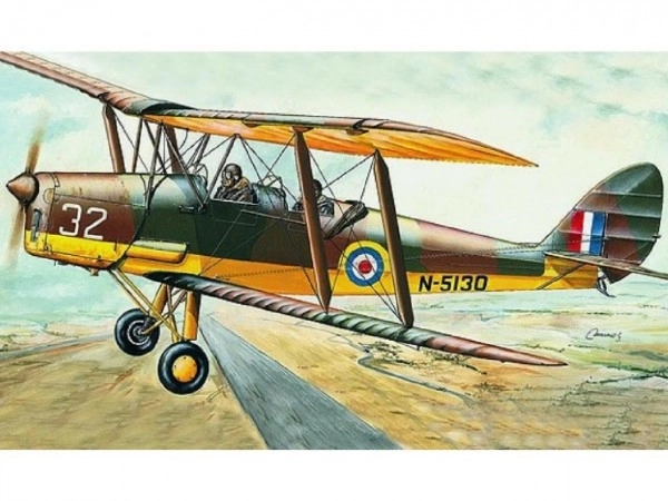 Model vliegtuig D.H.82 Tiger Moth