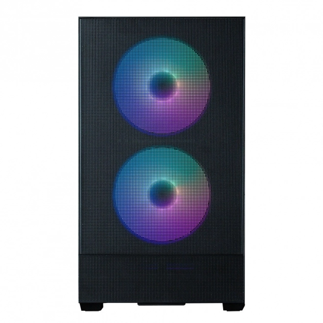 Kast P30 Air mATX Mini Tower met ARGB ventilatoren zwart