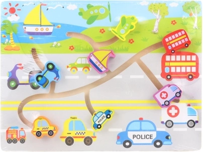 Wooden Maze – Vehicles