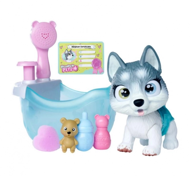 Bathtub with Bath Accessories